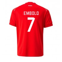Fotballdrakt Herre Sveits Breel Embolo #7 Hjemmedrakt VM 2022 Kortermet